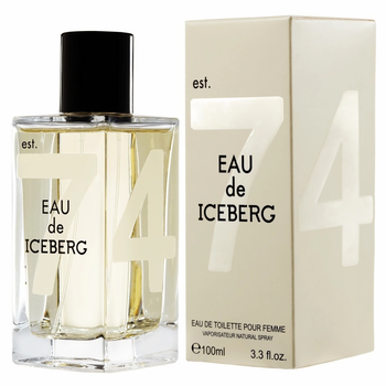 Туалетна вода для жінок Iceberg Eau de Iceberg 74 100 мл (8002135146464 / 8057714450098)