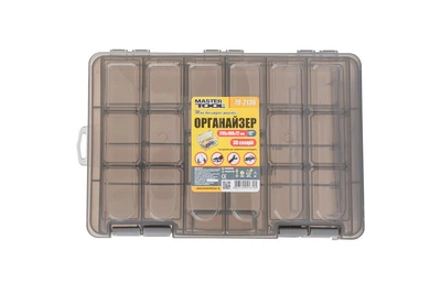 Органайзер двухсторонний MASTERTOOL 12" 295х186х72 мм 30 секций 79-2136