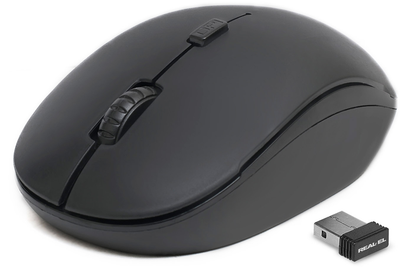 Мышь Real-El RM-301 Wireless Black (EL123200022)