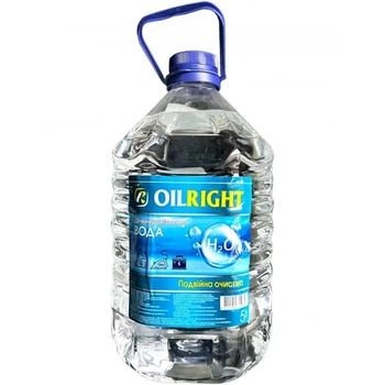 Вода дистиллированная 5л Oil right