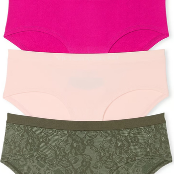 Трусики слипы женские Victoria's Secret 251664621 S Разноцветные (1159823900)