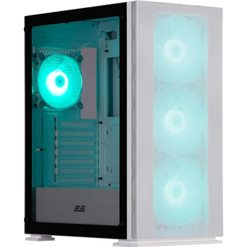 Корпус 2E Gaming Virtus Neo G3301NW без БЖ 2xUSB 3.0 1xUSB 2.0 3x140mm ARGB 1x120mm ARGB controller with remote TG Side Panel ATX білий