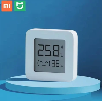 Термометр-гігрометр Xiaomi MiJia Bluetooth Thermometer кімнатний датчик температури та вологості для дому