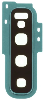 Скло камери Samsung G973 Galaxy S10 з рамкою зеленого кольору Prism Green High Copy