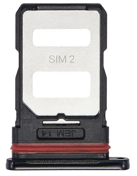 Держатель Sim-карты Xiaomi 11T /11T Pro серый Meteorite Gray на две Sim-карты High Copy