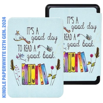 Чехол для электронной книги BeCover Smart Case Amazon Kindle Paperwhite 12th Gen. 2024 7" Good Book (712854)