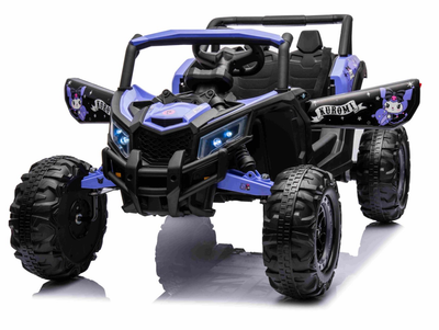 Samochód elektryczny Ramiz Buggy ATV Defend Kuromi 2-osobowy 4 x 4 Fioletowo-czarny (5903864942507)