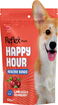 Лакомства для собак Reflex Plus Happy Hour с ягненком и клюквой 60 г (8698995034319)