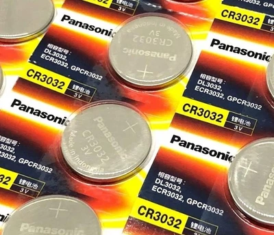 Батарейка 1шт PANASONIC CR3032 літієва Lithium 3V батарея DL3032 BR3032 EC3032 Елемент живлення