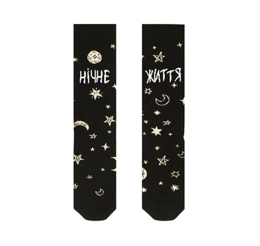 Высокие носки SOX 27-0610 36-40 цвет черный