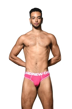 Трусы брифы мужские Andrew Christian 04-2497 M цвет малиновый