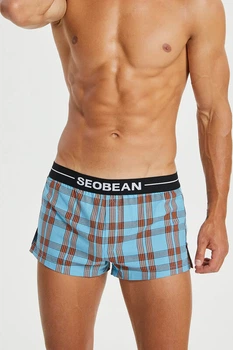 Семейные трусы мужские Seobean 04-2524 L цвет голубой