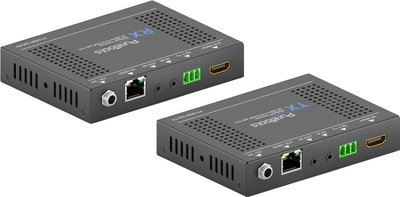 Набір відеорозширювачів PureLink PT-HDBT-200 4K 18Gbps HDMI HDBaseT Extender Set with VLC