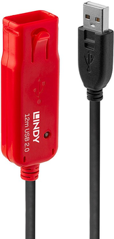 Kabel Lindy USB-A Active Extension 12 m (4002888427821)