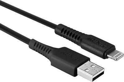 Кабель Lindy USB to Lightning 3 м (4002888313223)