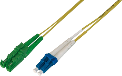 Patchcord Digitus Fibre Optic E2000 (APC)/LC 1 m (4016032204763)