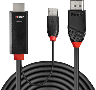 Кабель Lindy adapter 1 м (4002888414982)