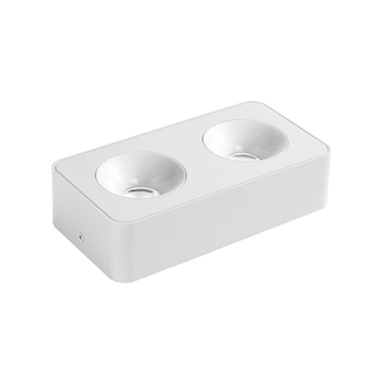 Cветильник точечный накладной SIDNEY-2L 20W 4000K IP20 белый Violux ( 000094429 )