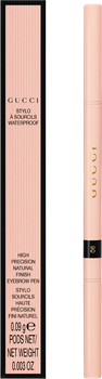 Олівець для брів Gucci Stylo A Sourcils 06 Noir 0.09 г (3616301794141)