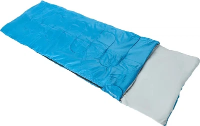 Спальный мешок Camping Rest 250R Blue с подушкой, одеялом, водоотталкивающий для кемпинга