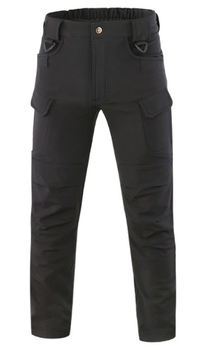 Утепленные тактические штаны Eagle PA-04 IX7 Soft Shell на флисе Black XXL