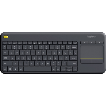 Клавіатура бездротова Logitech K400 Plus чорний (435841)