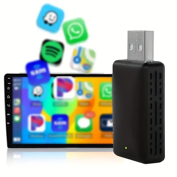 Carplay&Android Auto Box 2 в 1 бездротовий дротовий адаптер з автоматичним підключенням Bluetooth Plug&Play Mini Box