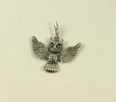 Подвеска в виде совы Maxi Silver 8798