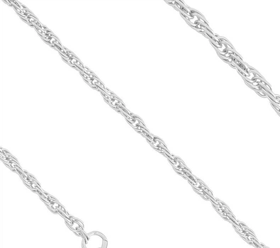 Ланцюжок мотузка Maxi Silver 7994 SE 45 см Сріблястий