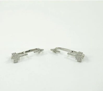 Каффы стрела Maxi Silver 8378