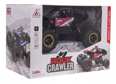 Pojazd Ramiz Crawler Monster Rock zdalnie sterowany 1:16 Czerwony (5903864959840)