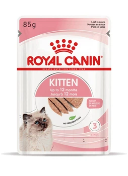 Влажный корм Royal Canin Kitten in loaf для котят (паштет) 85 г