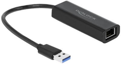 Адаптер Delock USB Type-A to 2.5 Gigabit LAN Black (4043619662999)