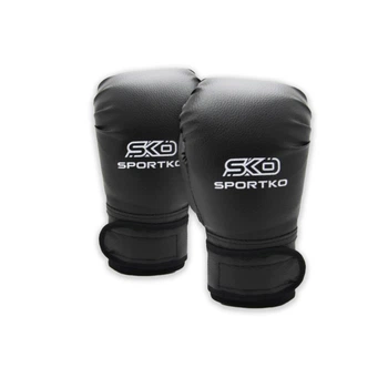 Боксерские перчатки Sportko 6 унций (облегченные) Черный PD2-6-BLACK