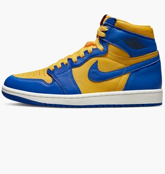 Кросівки Air Jordan Air 1 Retro High Og Blue/Yellow Fd2596-700 40