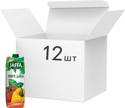 Упаковка овочевого соку Jaffa 0.95 л х 12 шт 4820264290650)