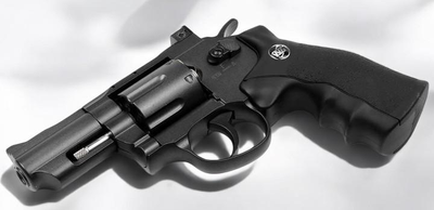 Пневматичний револьвер WinGun 708 Smith & Wesson + 4 шт СО2 + 250 кульок BB