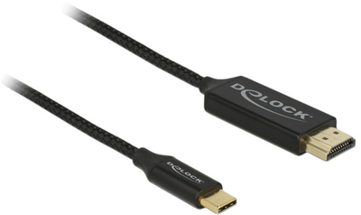 Кабель Delock USB Type-C to HDMI 4K 60 Hz 2m Black (4043619849055)