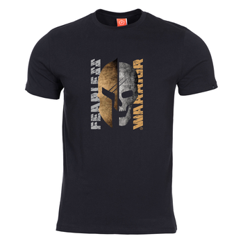 Футболка Pentagon Ageron Fearless Warrior Чорна, L