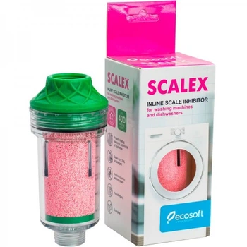 Фільтр від накипу Ecosoft SCALEX для пральних та посудомийних машин (FOSE100ECO)