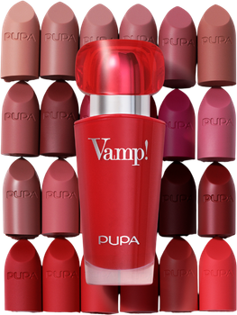 Pomadka do ust Pupa Vamp! 302 Ruby Red 3.5 g (8011607353873)