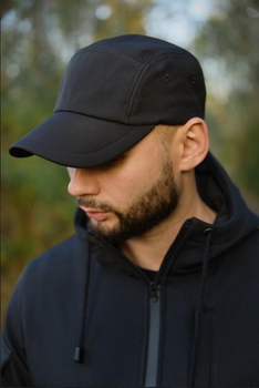 Кепка Softshell на флісі Intruder 0239 One Size Чорний (IN-0239/01A)