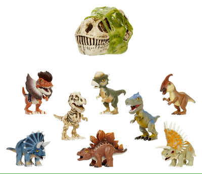 Akcesoria do figurek Mga GrossMos Blind Dino w czaszce slime 10 cm (35051121046)