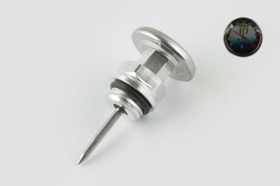 Щуп масла Delta Ø19.0mm, L-75mm (+датчик температуры) (серебристый) RIDE IT