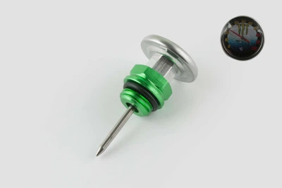 Щуп масла Delta Ø19.0mm, L-75mm (+датчик температуры) (зеленый) RIDE IT