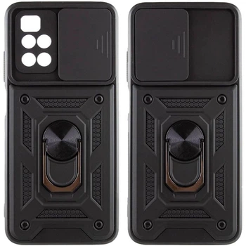Протиударний броньований чохол із захистом камери для Xiaomi Redmi 10 Armor Case Keysion black