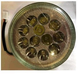 Фара LED(вставка в фару) ИЖ, МТ круглая 12 диод VDK