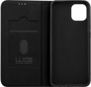 Etui z klapką Winner Group Flipbook Duet do Motorola Moto G32 Black (8591194115455)