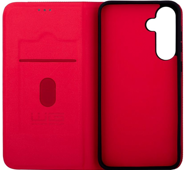 Etui z klapką Winner Group Flipbook Duet do Samsung Galaxy A16 Red (8591194124495)