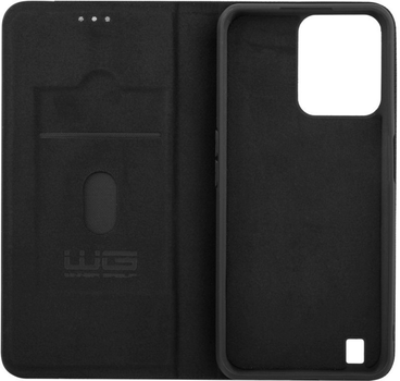 Etui z klapką Winner Group Flipbook Duet do Realme C31 Black (8591194109737)